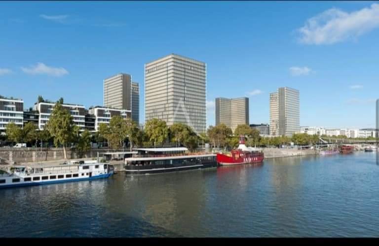 Luxury House View River Senie Lägenhet Paris Exteriör bild
